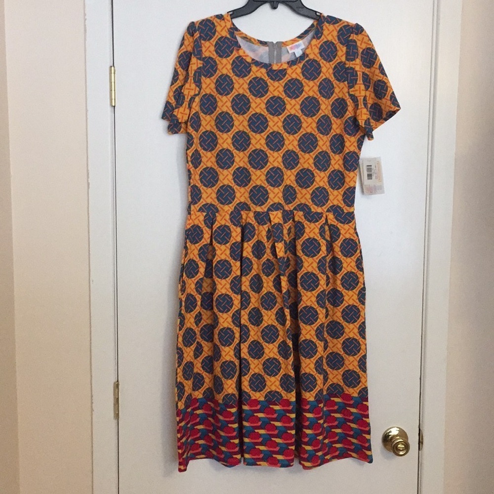 2XL LuLaRoe Amelia Dress DD42‎ 1924